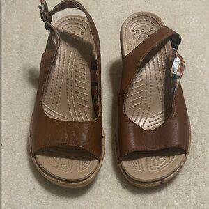 CROCS Women’s Tan Sandals